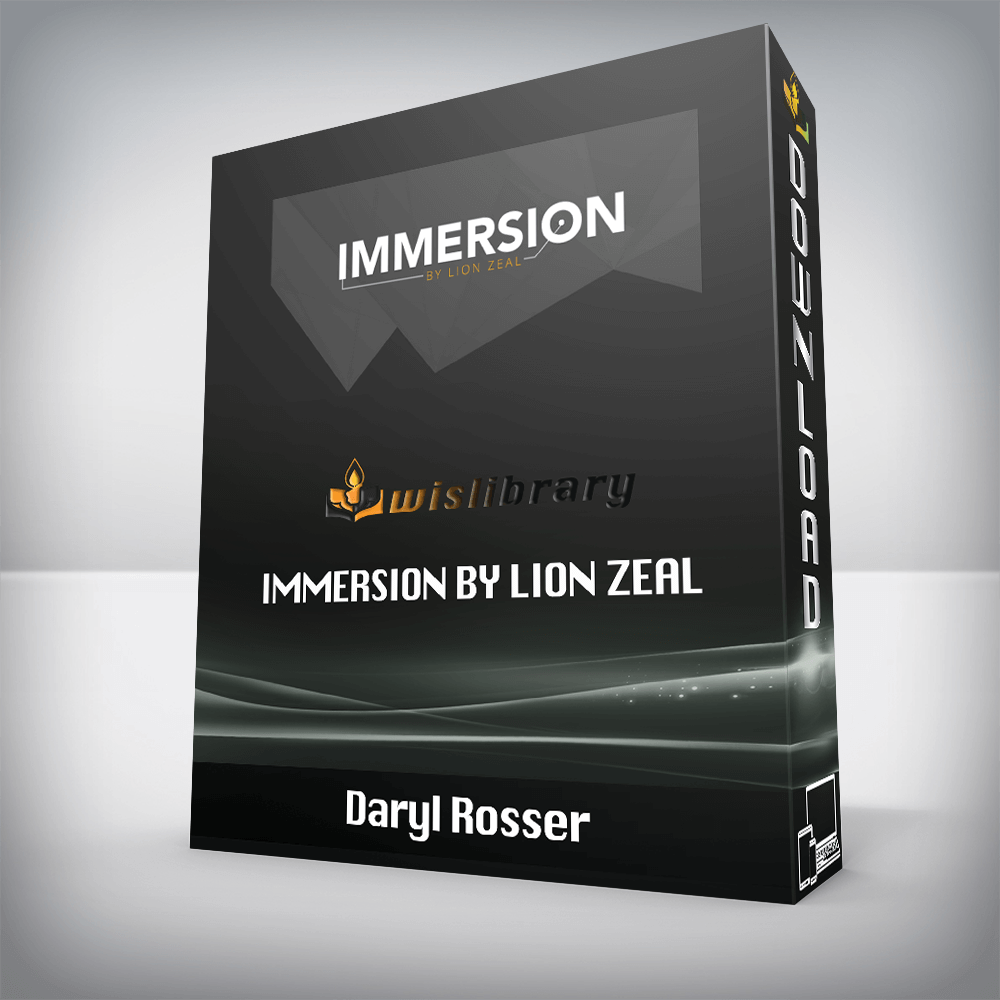 Daryl Rosser – Immersion by Lion Zeal