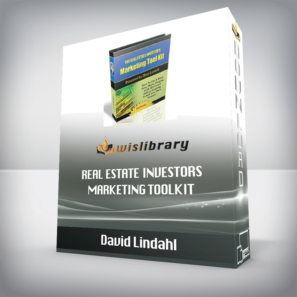 David Lindahl – Real Estate Investors Marketing Toolkit