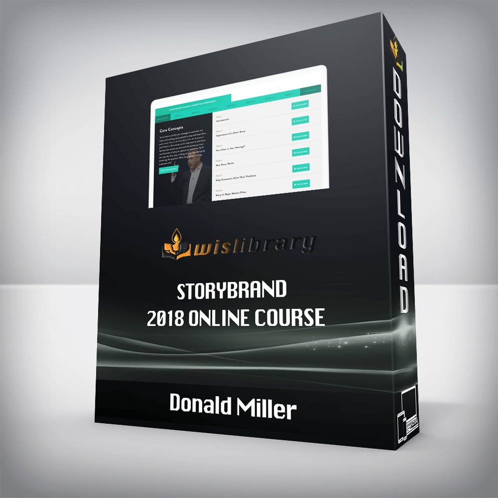 Donald Miller – StoryBrand 2018 Online Course