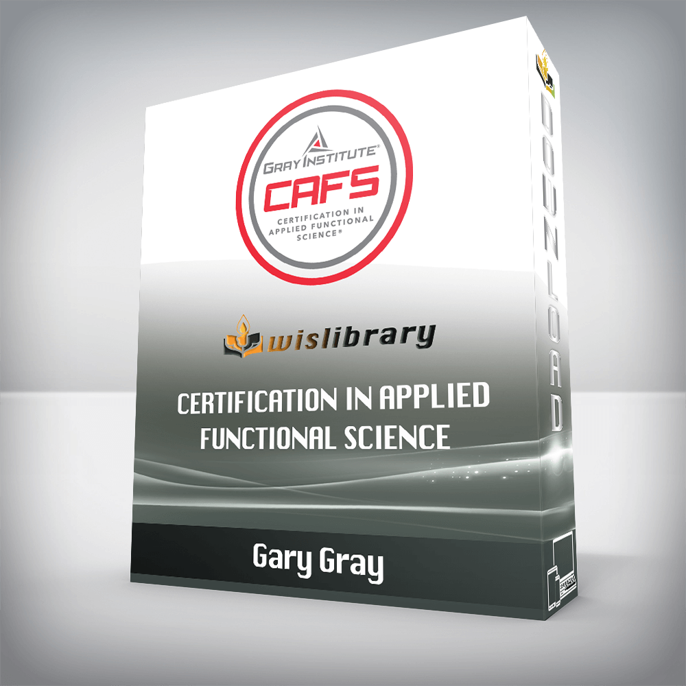 Gary Gray – Certification in Applied Functional Science