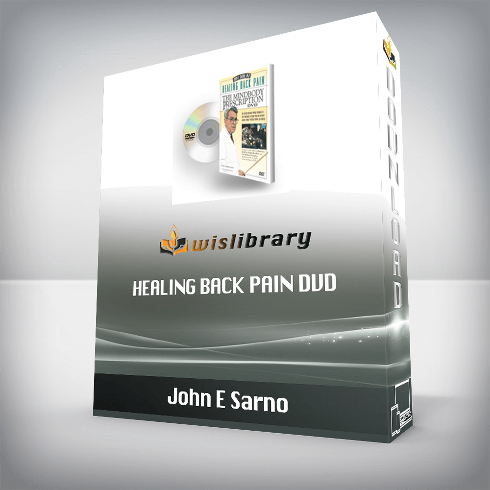 John E Sarno – Healing Back Pain DVD