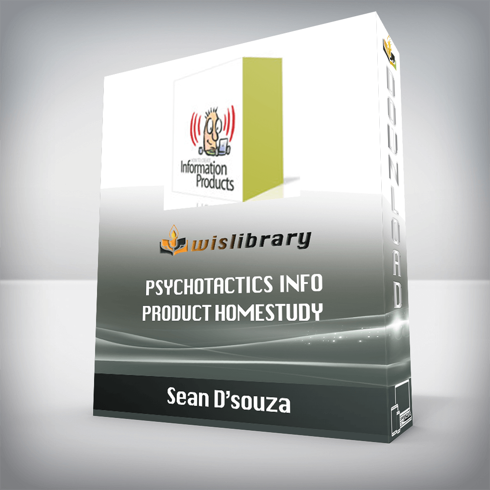 Sean D’souza – Psychotactics Info Product HomeStudy