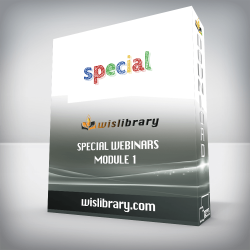 Special Webinars Module 1