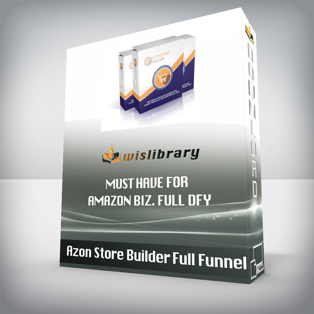 Azon Store Builder Full Funnel – Must Have For Amazon Biz. Full DFY