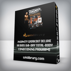 INSANITY Workout Deluxe 10 DVDs (60-Day Total-Body Conditioning Program)