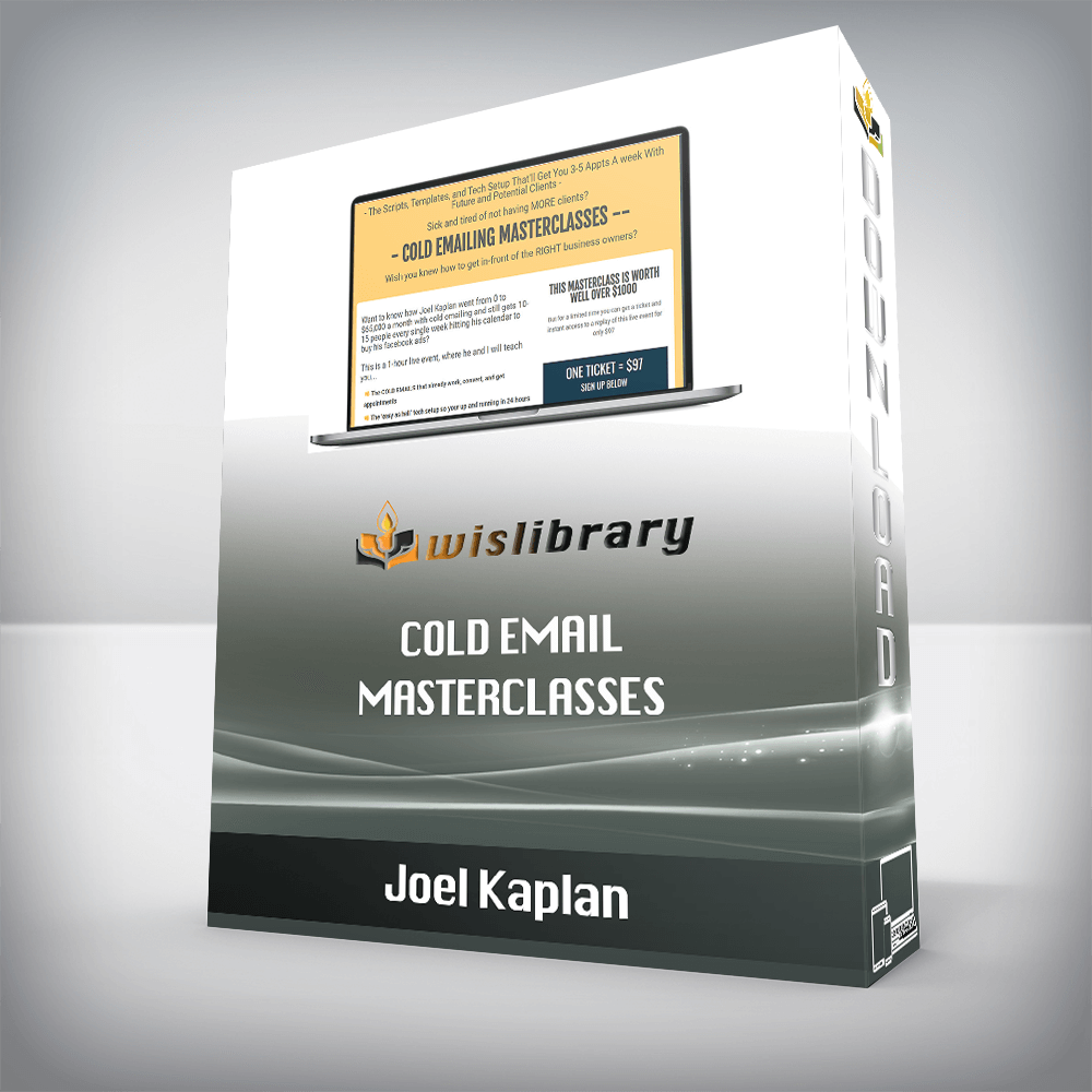Joel Kaplan – Cold Email Masterclasses