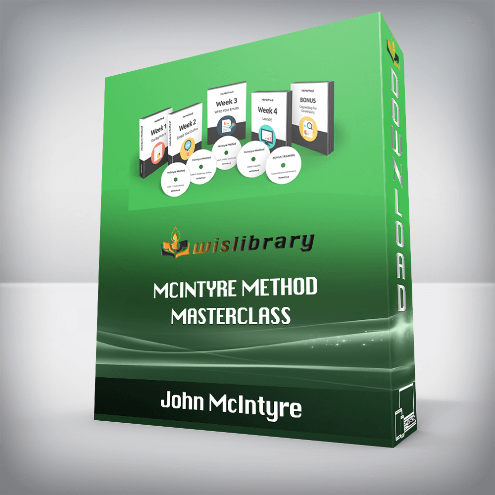 John McIntyre – McIntyre Method Masterclass