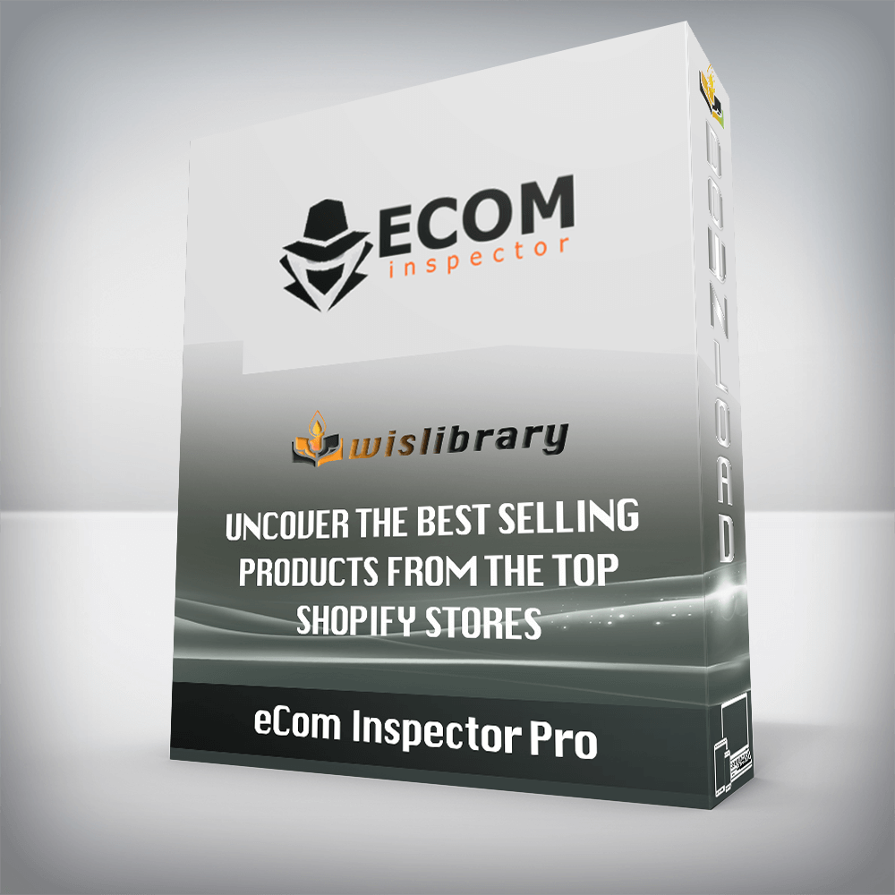 eCom Inspector Pro – Uncover The Best Selling Products From The Top Shopify Stores