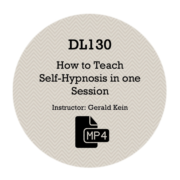 Gerald Kein – Teaching Self-Hypnosis In One Session