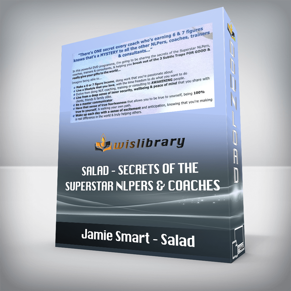 Jamie Smart – Salad – Secrets of the Superstar NLPers & Coaches