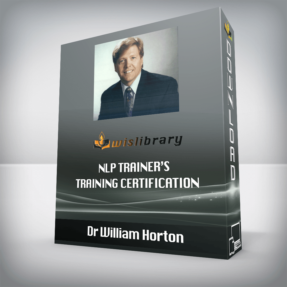 Dr William Horton – NLP Trainer’s Training Certification