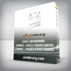 Excel Dashboard Course + Excel Power Query Course + Power Pivot Course