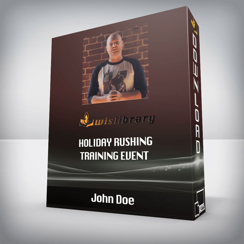 John Doe – Holiday Rushing Training Event