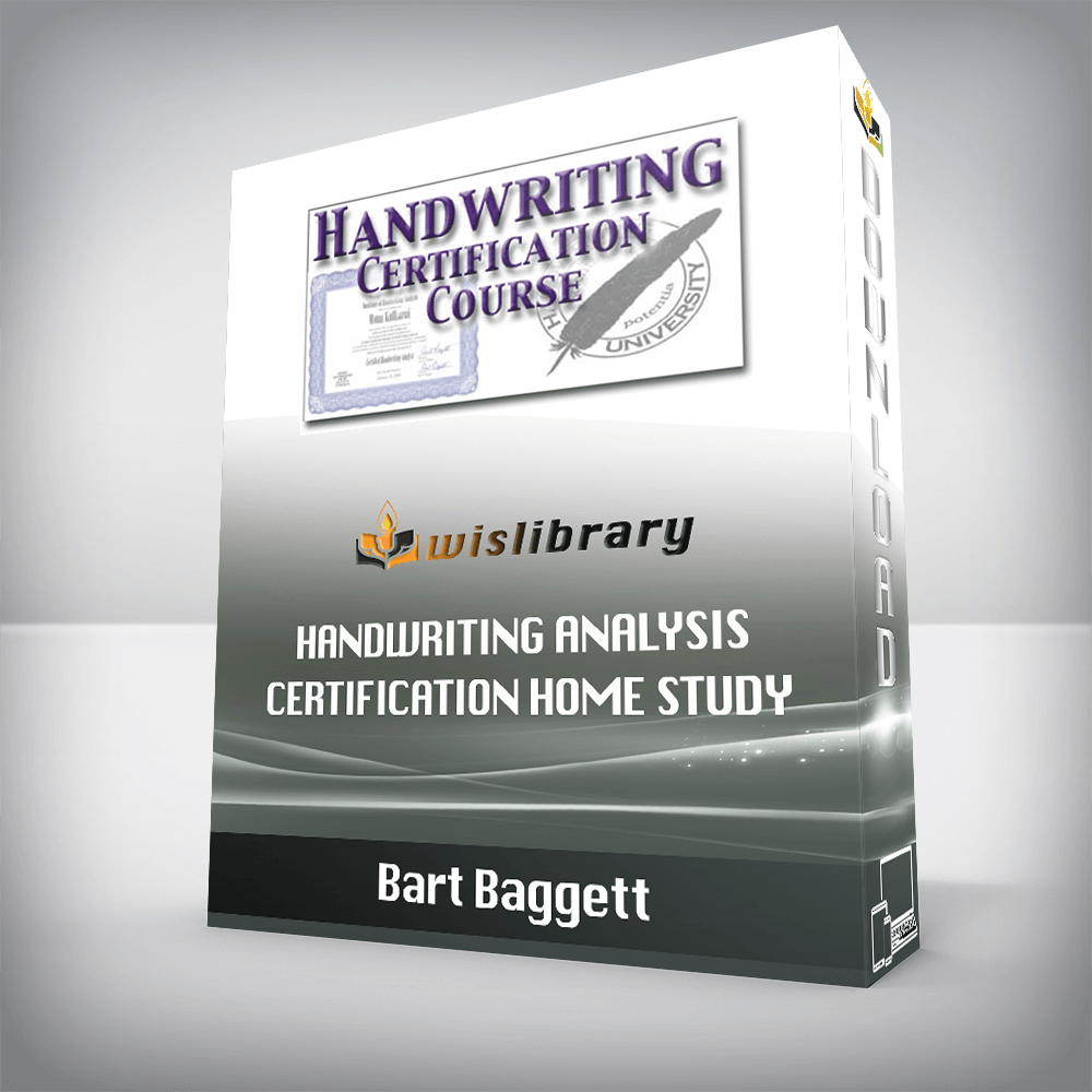 Bart Baggett – Handwriting Analysis Certification Home Study