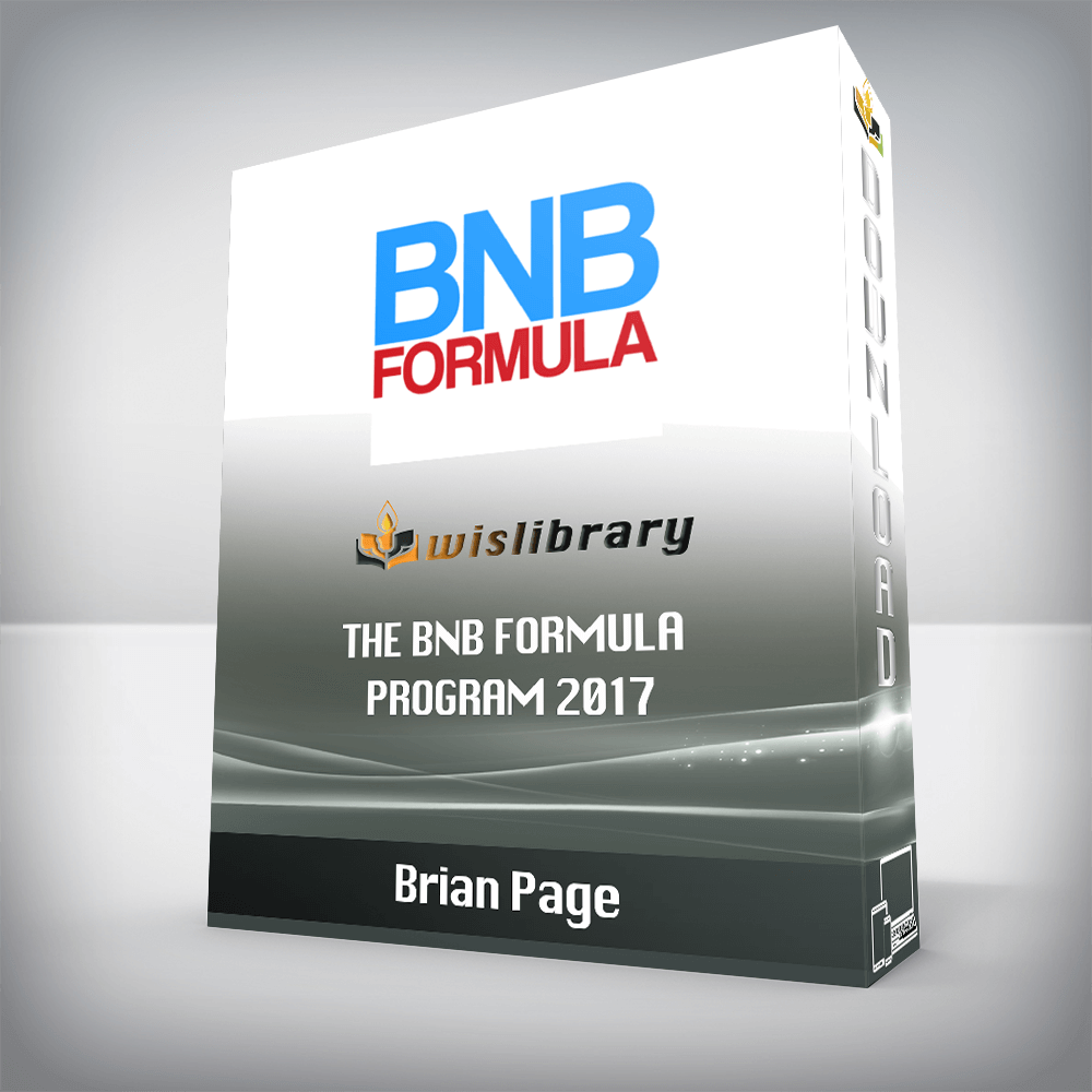 Brian Page – The BNB Formula Program 2017