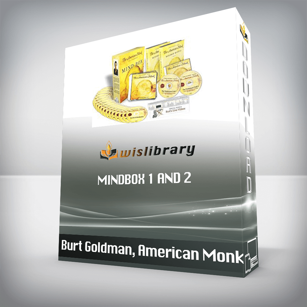 Burt Goldman, American Monk – Mindbox 1 and 2