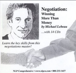 Michael Lebeau – Negotiation winning more than money