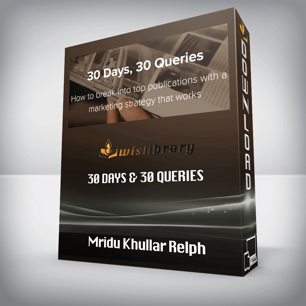 Mridu Khullar Relph – 30 Days & 30 Queries