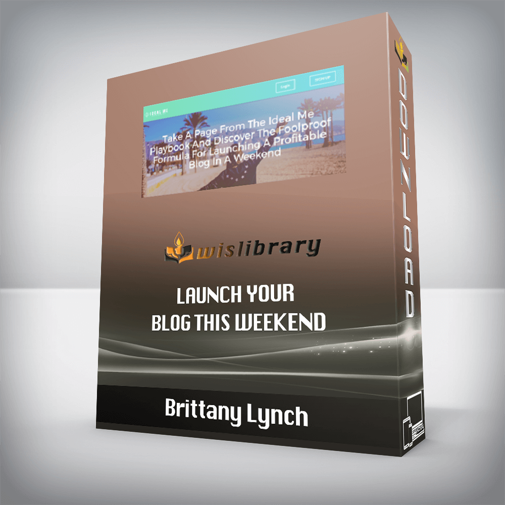 Brittany Lynch – Launch Your Blog This Weekend