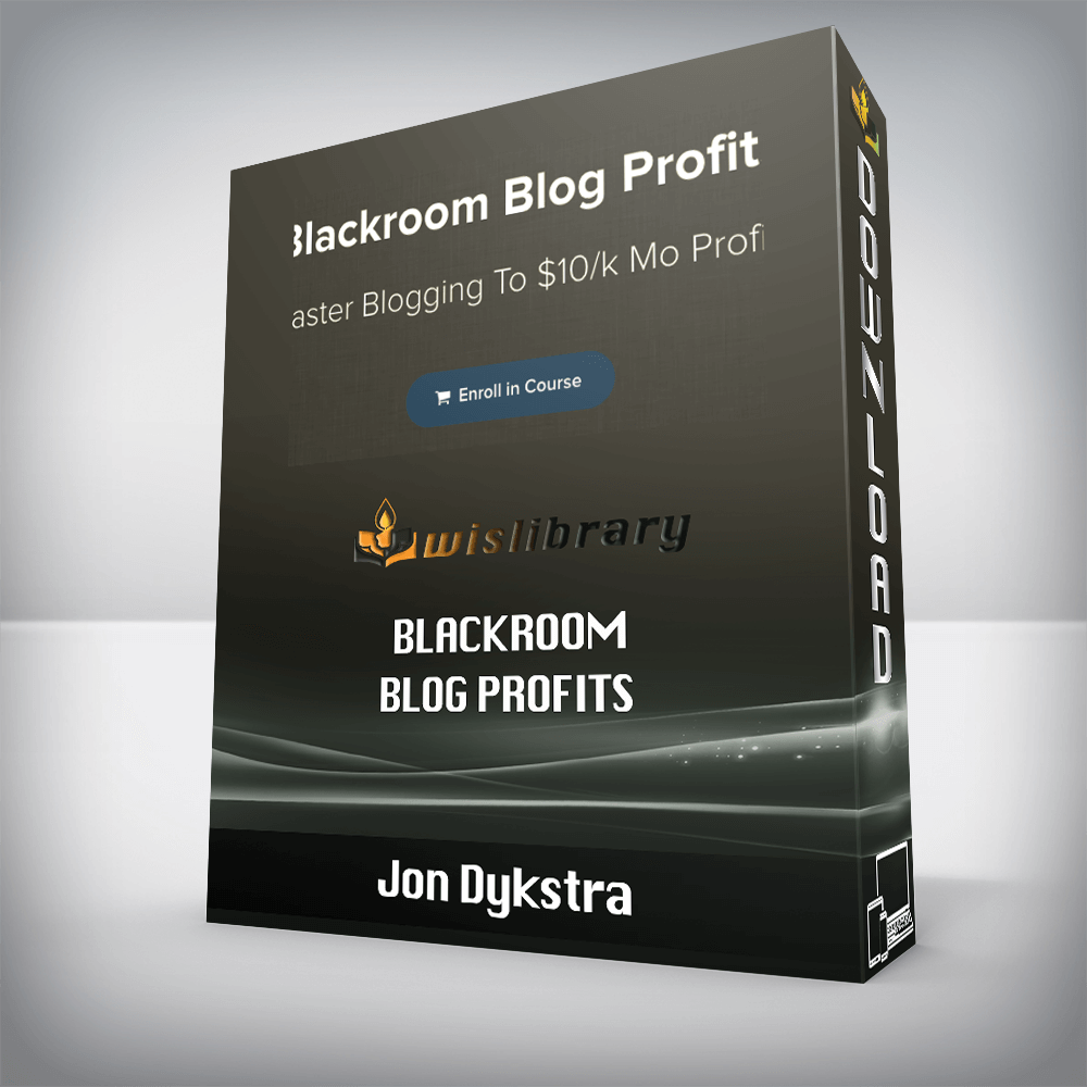 Jon Dykstra – Blackroom Blog Profits