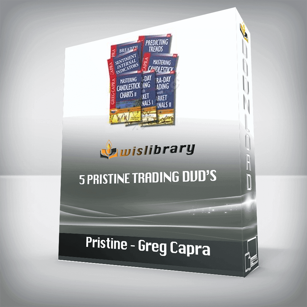 Pristine – Greg Capra – 5 Pristine Trading DVD’s