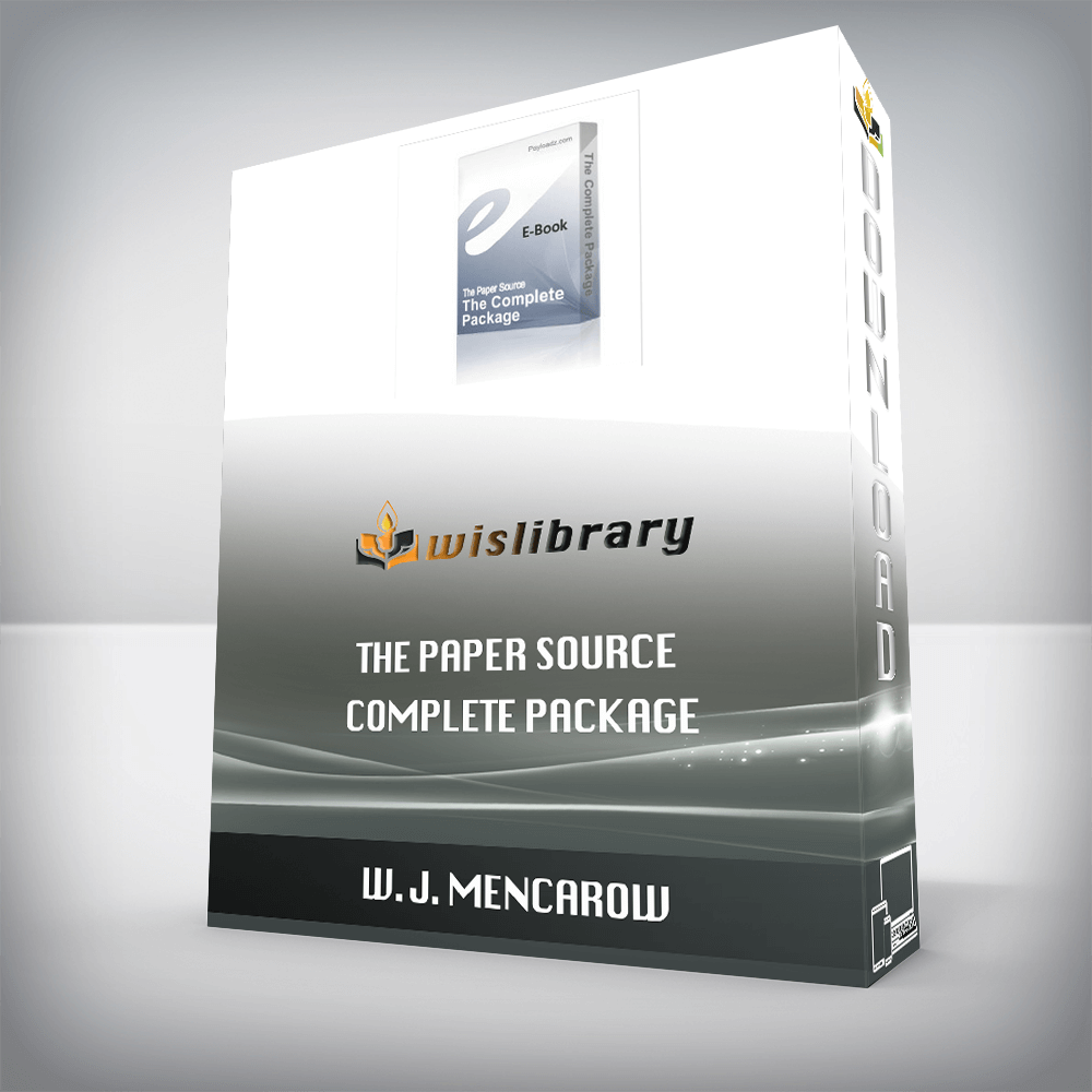 W. J. Mencarow – The Paper Source Complete Package