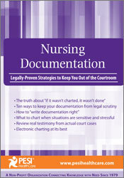 Rachel Cartwright-Vanzant - Nursing Documentation - Legally-Proven Strategies to Keep You Out of the Courtroom