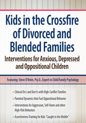 Steve O'Brien - Kids in the Crossfire of Divorced and Blended Families - Interventions for Anxious, Depressed and Oppositional Children