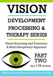 Christine Winter-Rundell - Visual Screening and Treatment - A Multi-Disciplinary Approach (Part 2)