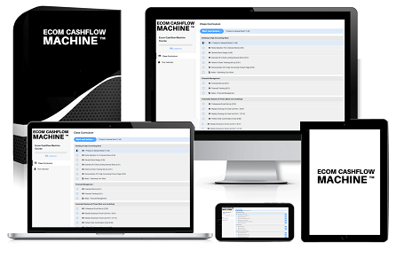 Alex J Crumpton - Ecom Cashflow Machine (The Complete Dropshipping Blueprint)