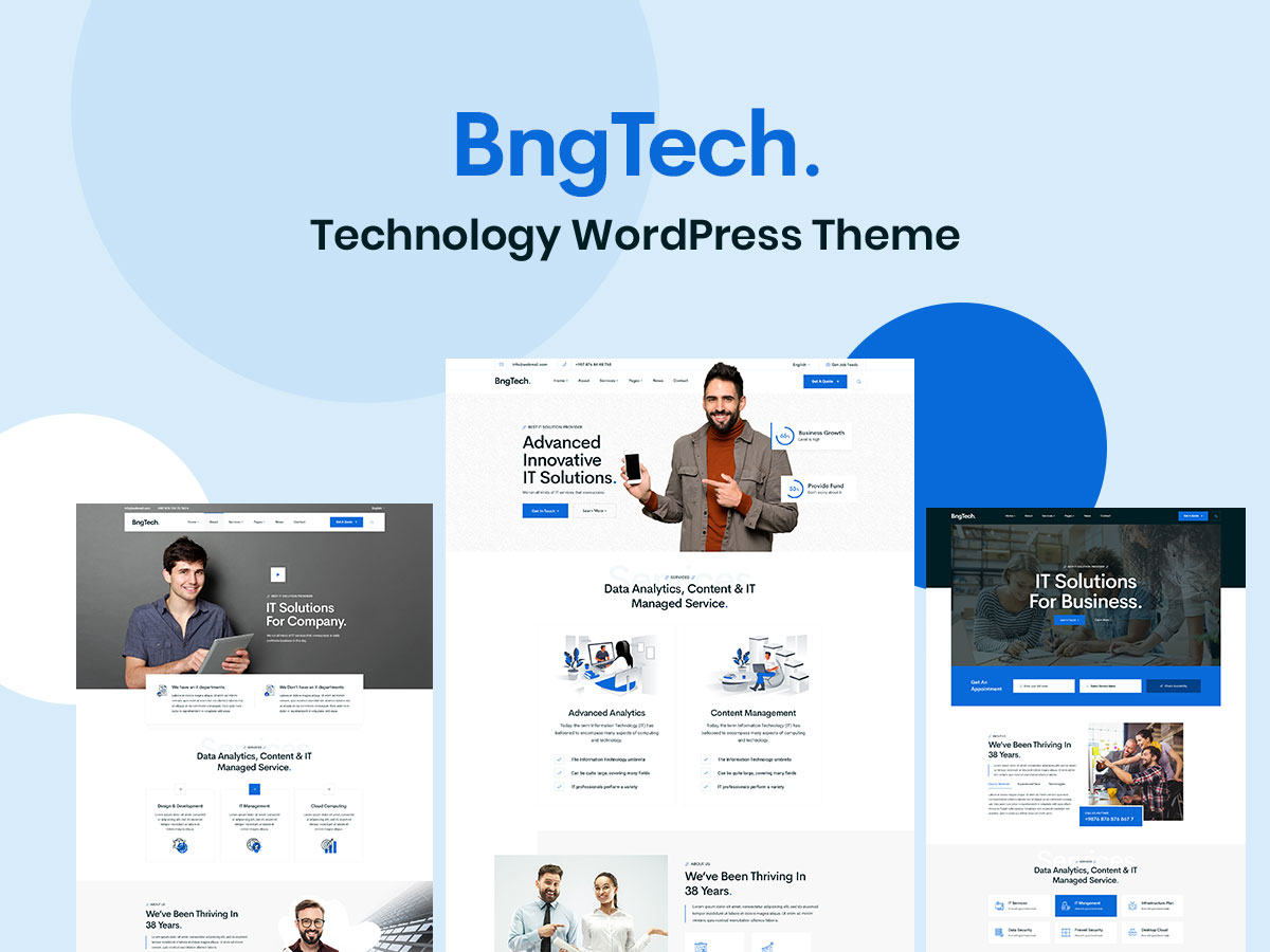 BngTech- IT Solutions WordPress