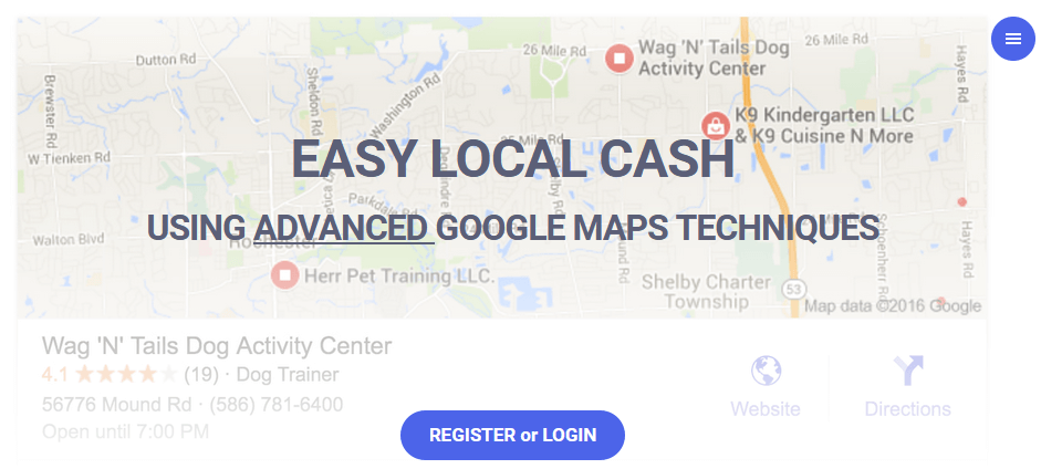 Chad Kimball - Easy Local Cash Using Advanced GMB Techniques