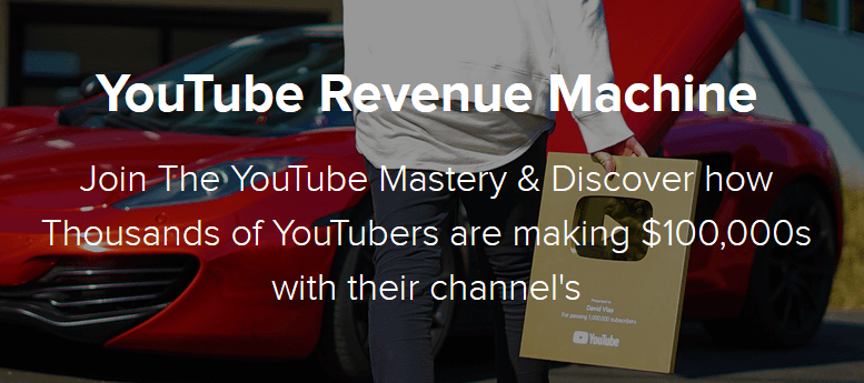 David Vlas - YouTube Revenue Machine Making 6 Figures A Year