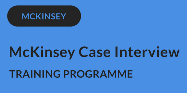 IGotanOffer – McKinsey Case Interview Training Programme