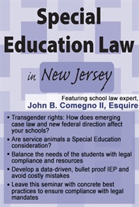 John B. Comegno II - Special Education Law in New Jersey