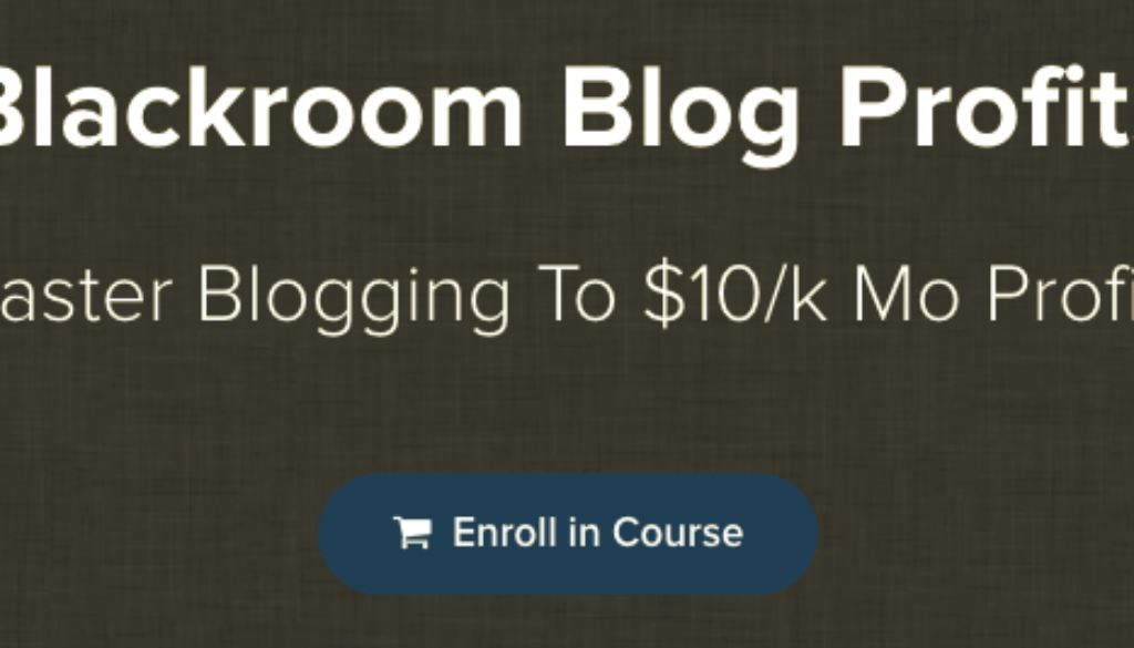 Jon Dykstra - Blackroom Blog Profits