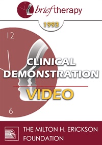 BT93 Clinical Demonstration 12 - Brief Problem-Focused Interview - Sophie Freud, PhD