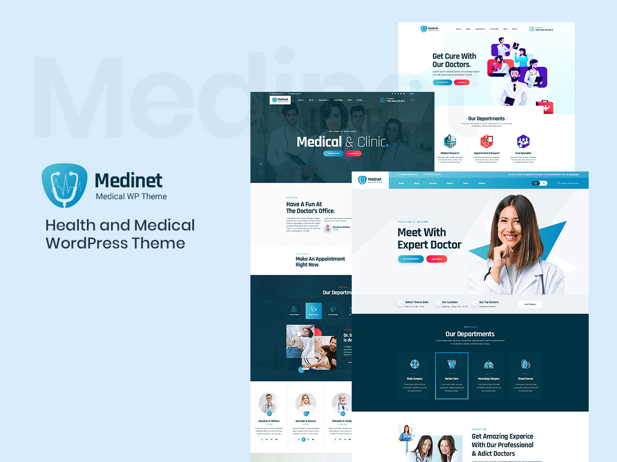 Medinet – Medical WordPres