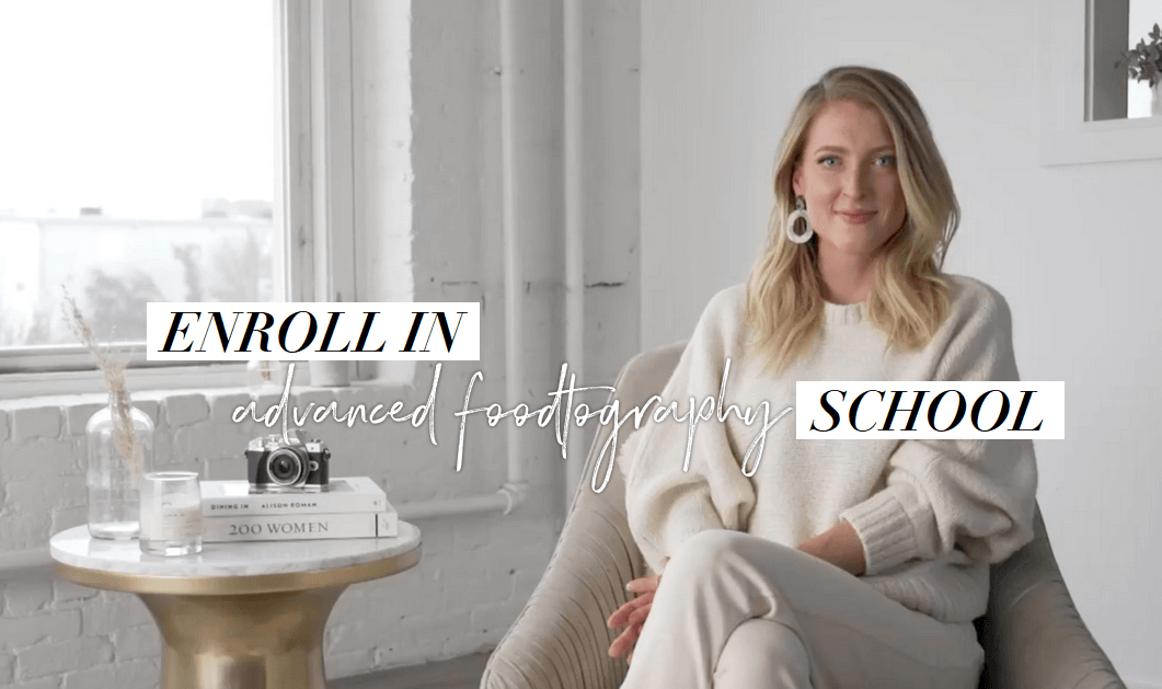 Sarah Fennel - Advanced Foodtography School