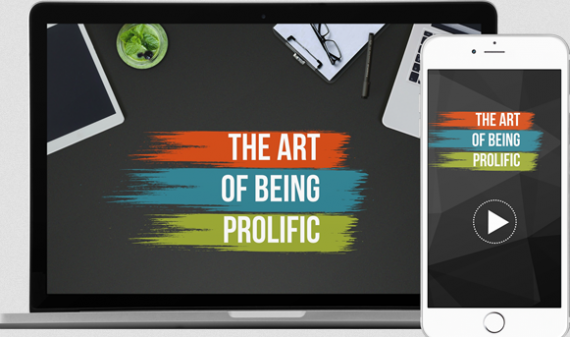 The Art of Being Prolific