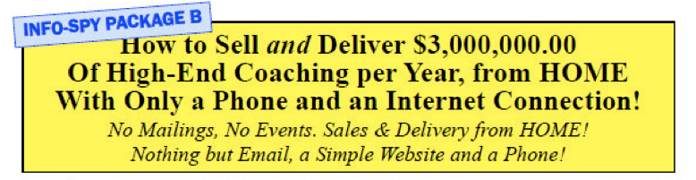 Tom Orent - How to Sell $3M yr High End Coaching