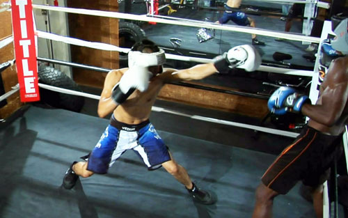 fighting footwork