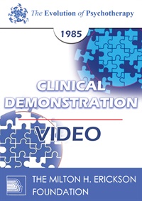 EP85 Clinical Presentation 10 - Using Metaphor and the Interspersal Technique - Jeffrey K. Zeig, Ph.D.