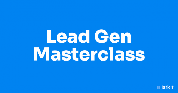 Alex Gray - Lead Gen Masterclass