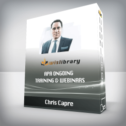 Chris Capre - APA Ongoing Training & Webinars