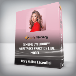 Dora Hollos Essential - Genuine Eyebrow™ Hairstroke Practice Live Model