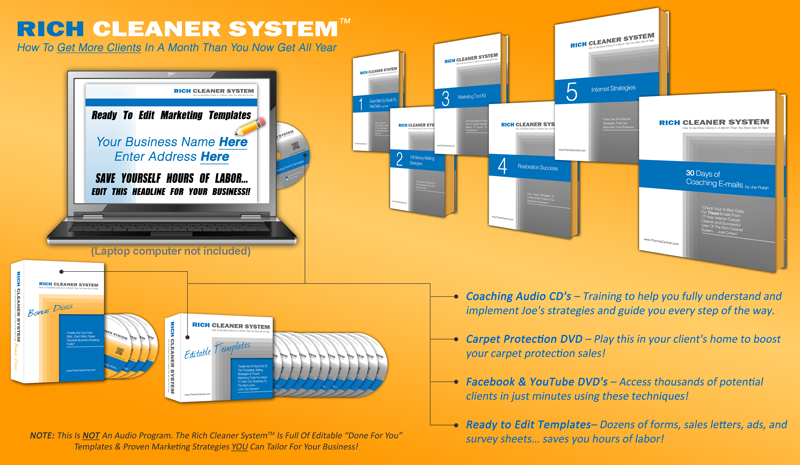 Joe Polish - Rich Cleaner System 1