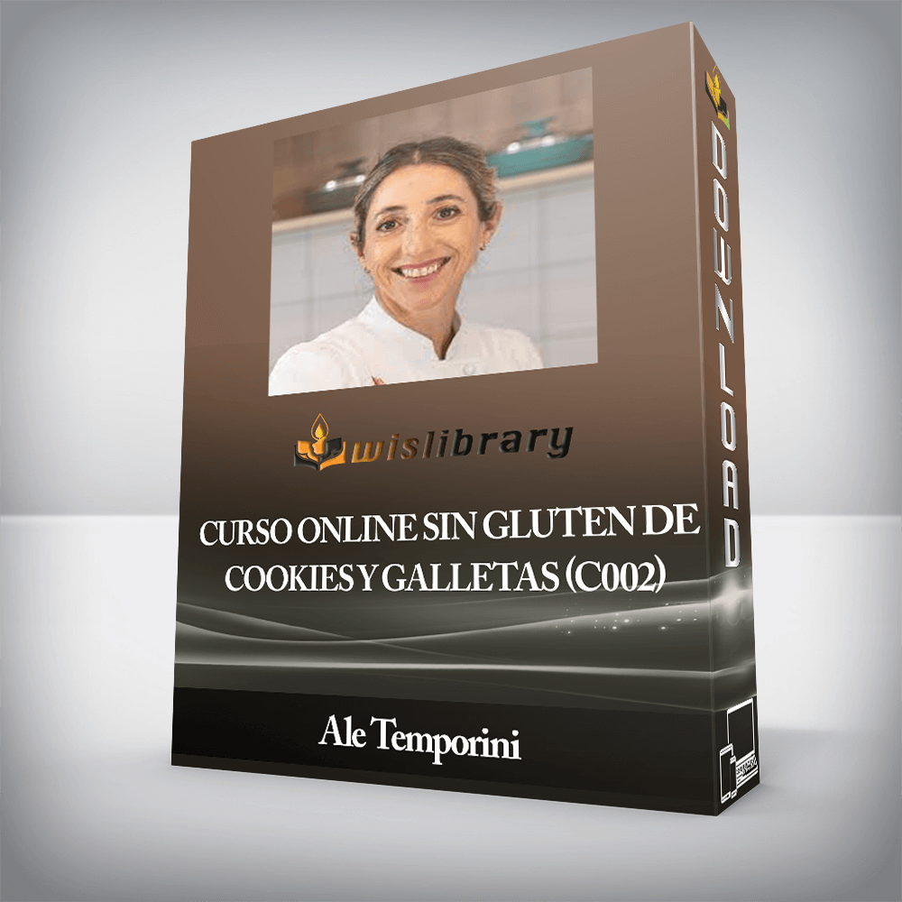 Ale Temporini - Curso Online Sin Gluten de Cookies y Galletas (C002)