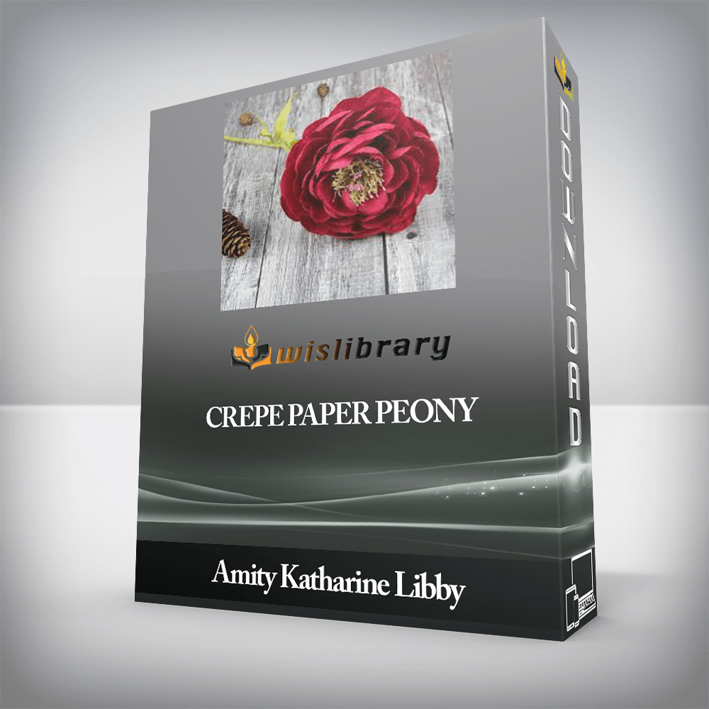 Amity Katharine Libby - Crepe Paper Peony