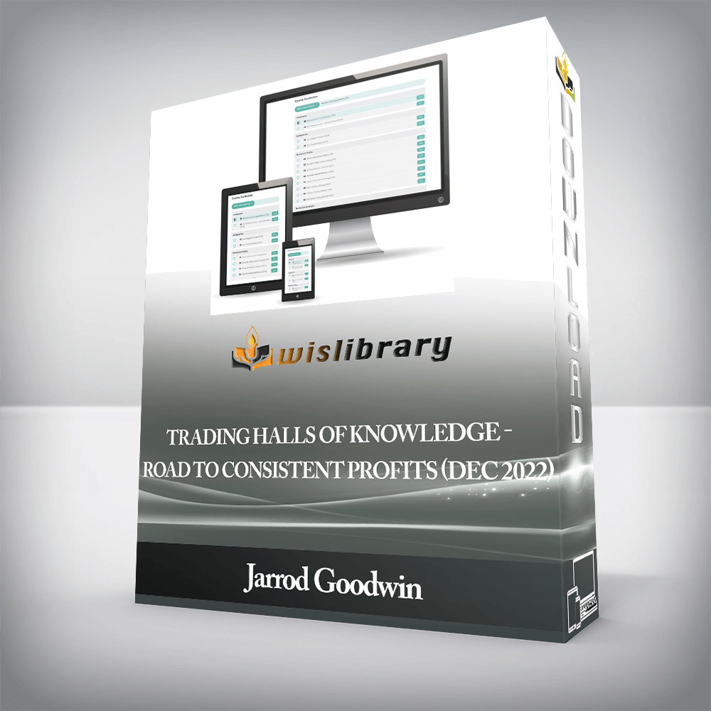 Jarrod Goodwin - Trading Halls of Knowledge - Road to consistent profits (Dec 2022)